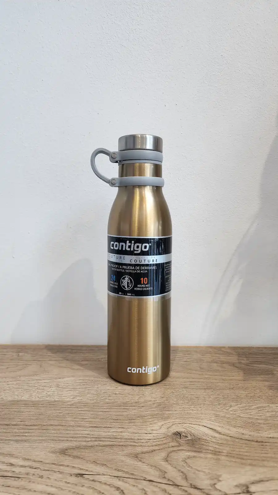 Botella de agua Contigo Acero Inoxidable (591 ml) - Imagen 2