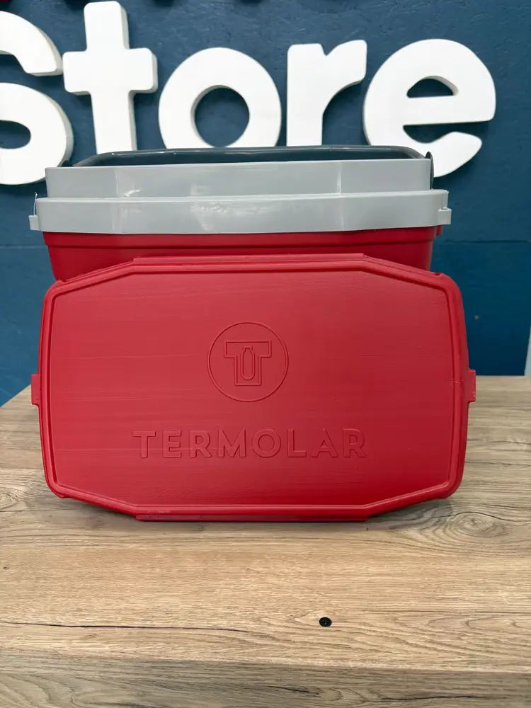 Conservadora Termolar de plástico roja