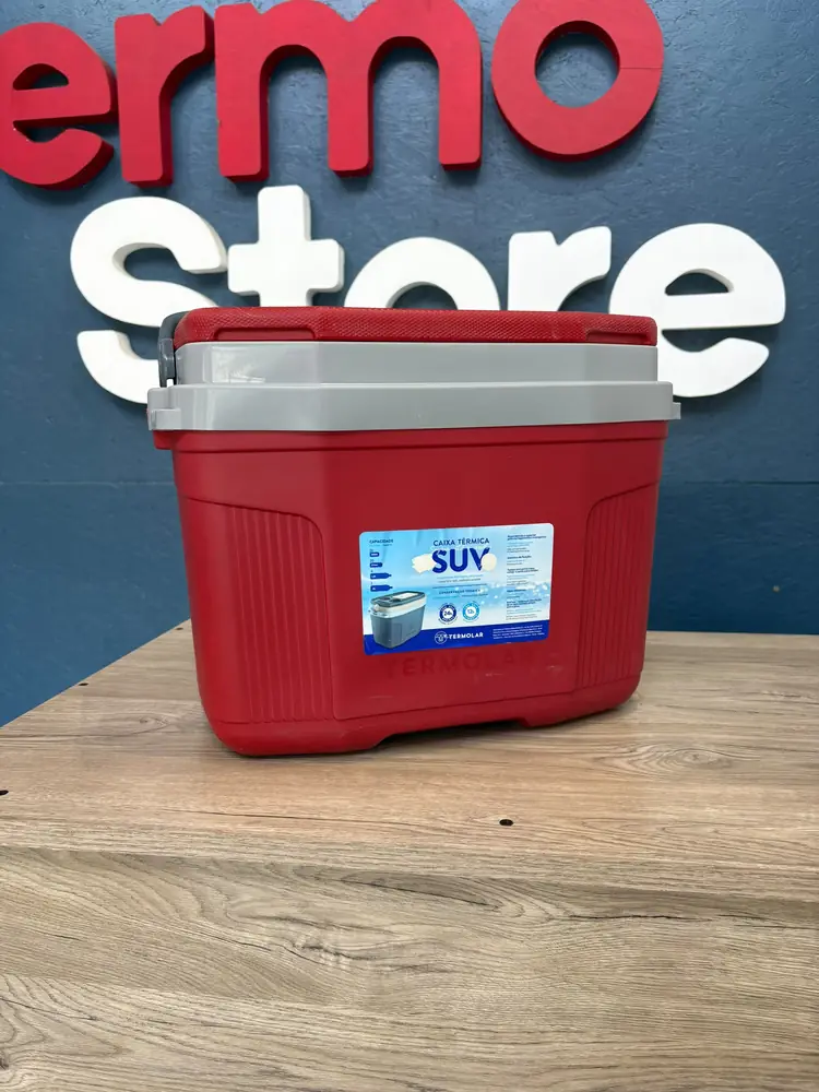 Conservadora Termolar de plástico roja